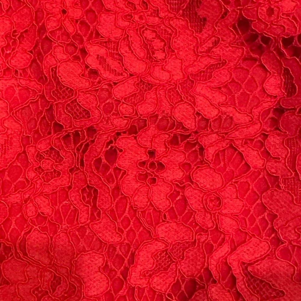 J. Crew Red Floral Lace Easy Ankle Pant Size 6